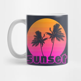 vintage sunset Mug